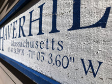 Load image into Gallery viewer, Custom Coordinates Address Sign | GPS Wood Sign | House Closing Gift | Housewarming Gift | Large Custom Wood Sign | Wedding Gift