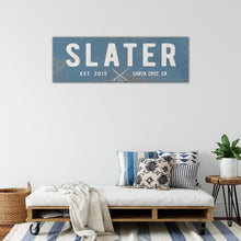 Load image into Gallery viewer, Personalized Family Last Name Wood Sign, Wedding Gift, Farmhouse Décor, Established Sign, Engagement & Anniversary Gift