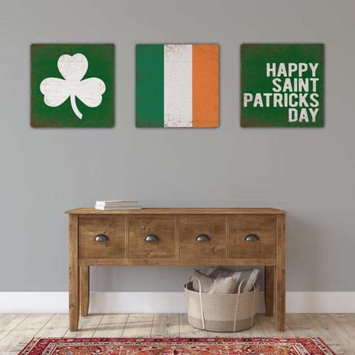 Saint Patrick's Day Sign Set