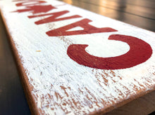 Load image into Gallery viewer, Large Wood Canada Sign