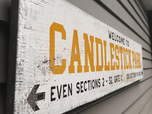 Load image into Gallery viewer, Handcrafted Candlestick Park Wood Sign - Vintage Decor for Sports Fans &amp; Home Offices