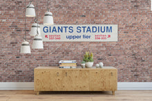 Load image into Gallery viewer, Giants Stadium Vintage Style Wood Sign - Retro Wall Art for Man Cave, Sports Enthusiast Gift, Home Decor