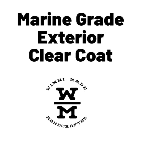 Exterior Grade Clear Coat