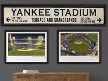 Load image into Gallery viewer, Yankee Stadium Wood Sign