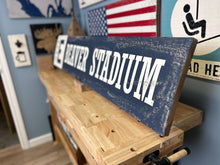 Load image into Gallery viewer, Beaver Stadium Wood Sign - Penn State Fan Gift, Rustic Home Decor, College Football Signage, Unique Sports Wall Art