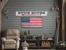 Load image into Gallery viewer, bunk house wood sign