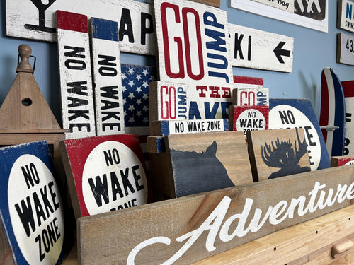 Clearance Sale: Lake House Signs - 50% Off Custom Decor for Your Waterfront Home, Nautical Gifts & Cabin Decor
