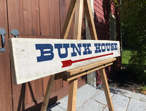 Bunk Room Sign - Rustic Lake House Decor, Wooden Wall Art for Home, Cabin & Cottage | Perfect Camp Gift